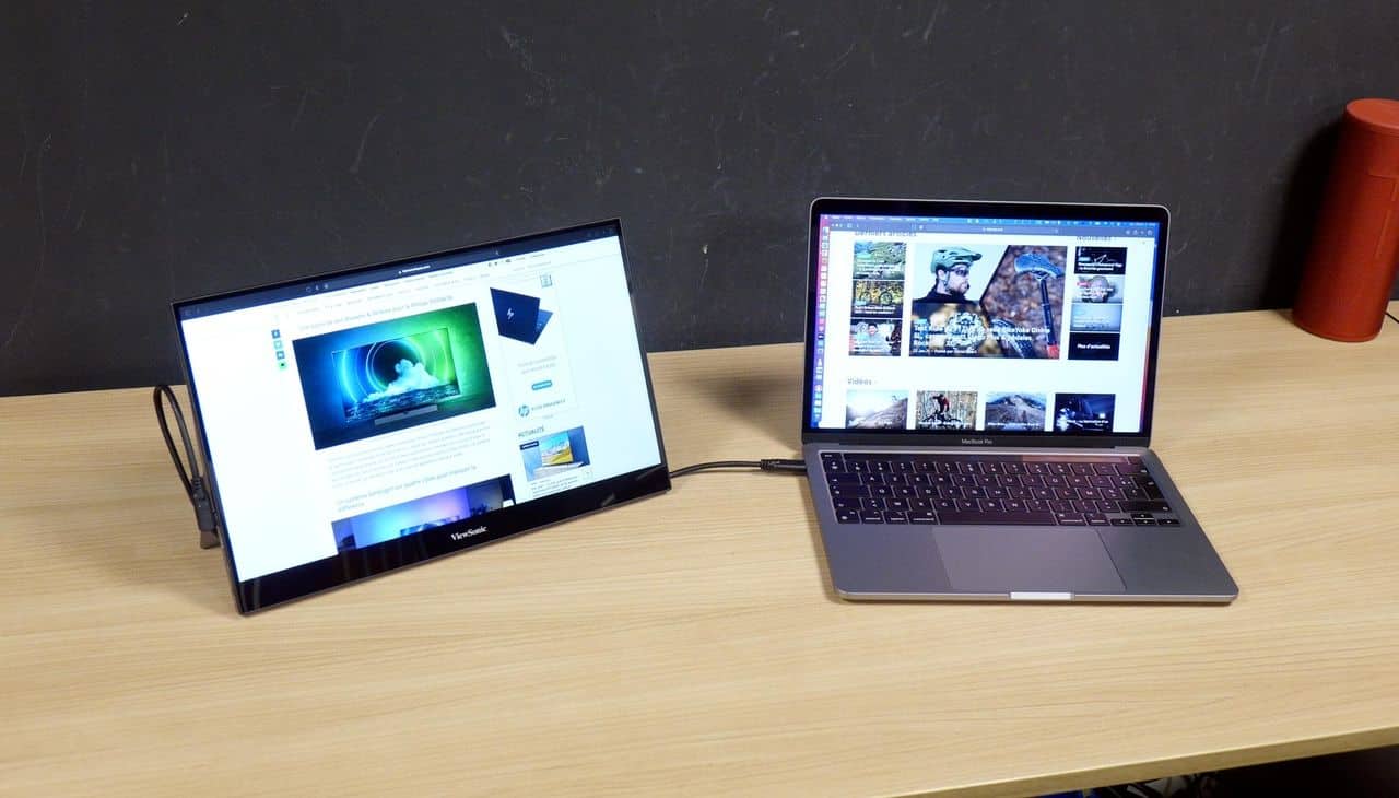 Illustration de la catégorie Écrans portables USB-C