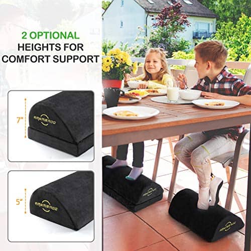 Vue detaillee 1 du produit Coussin repose-pieds soutien ergonomique AMERIERGO