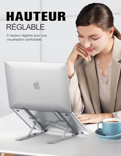 Support ordinateur portable réglable ergonomique Babacom