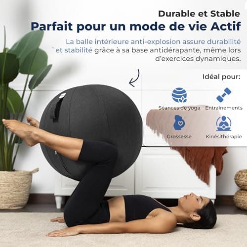 product-Backerz-Siège-Ballon-75cm---Balle-intérieure-PVC-Résistante,-Capacité-110kg,-Caoutchouc,-Housse-Lin-Doux-Lavable---Chaise-Ballon-Ergonomique-Bureau-&-Yoga,-pour-Bonne-Posture---Noir-3.jpg