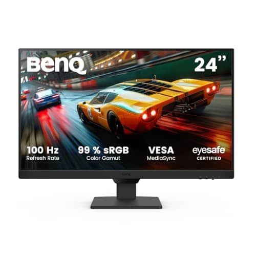 Photo du produit Écran 24 pouces 100Hz ips pour télétravail BenQ