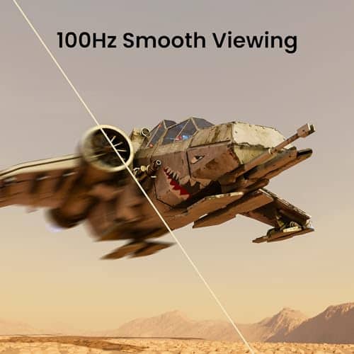 Vue detaillee 2 du produit Écran 24 pouces 100Hz ips pour télétravail BenQ