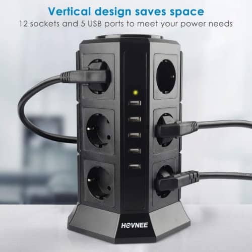 product-HOVNEE-Tour-Multiprise,-Multi-Prises-Électriques-avec-12-Prises,-5-Ports-USB-Protection-Contre-Les-Surcharges-et-Les-Surtensions,-Ligne-en-cuivre-Pur-de-2-m-Prise-Multi-Ports-4.jpg