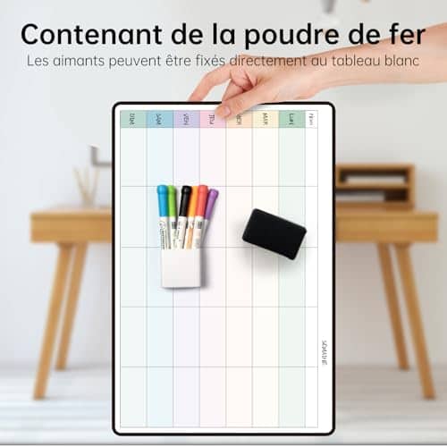 Vue detaillee 1 du produit Calendrier mural organisation hebdomadaire MCCORL