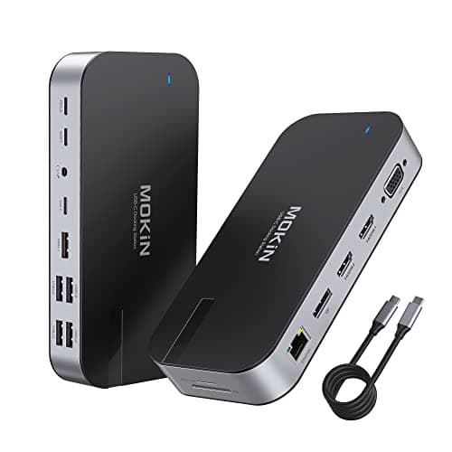 Station d'accueil usb-c pour télétravail MOKiN