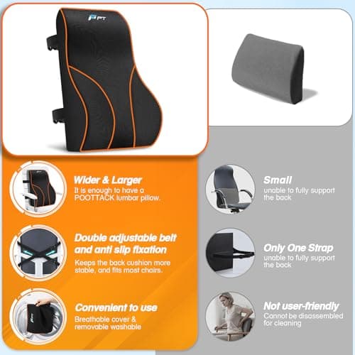 product-POOTACK-Coussin-de-Soutien-Dorsal-Ergonomique-en-Mousse-à-Mémoire---Support-Lombaire-Réglable-pour-Bureau,-Voiture,-Lit-et-Siège-Auto,-avec-Sangales-4.jpg