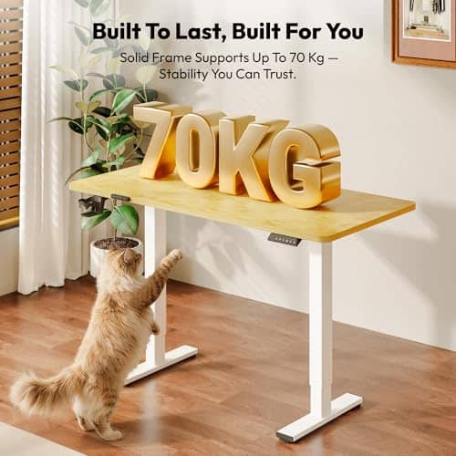 product-SANODESK-Bureau-Assis-Debout-Électrique-Plateau-Complet,-Bureau-Debout-Réglable-en-Hauteur-avec-Système-Anti-Collision,-Fonction-Mémoire-4-Hauteurs-avec-Crochet-et-Boîte-de-Rangement,110x54cm,-Érable-3.jpg