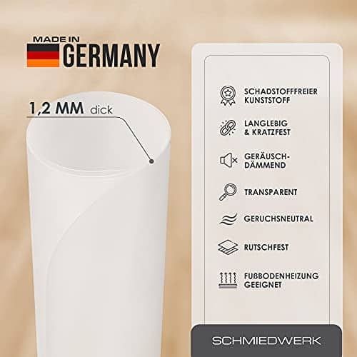 Vue detaillee 1 du produit Tapis protection anti-bruit bureau SCHMIEDWERK