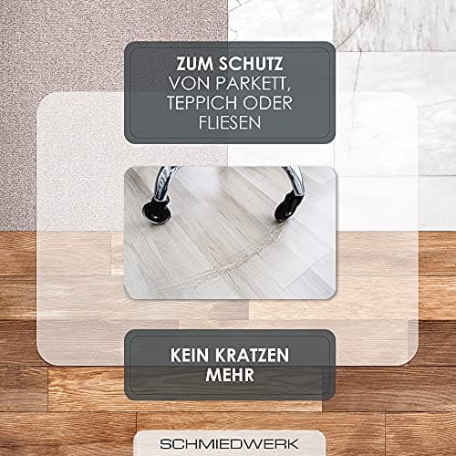 Tapis protection anti-bruit bureau SCHMIEDWERK