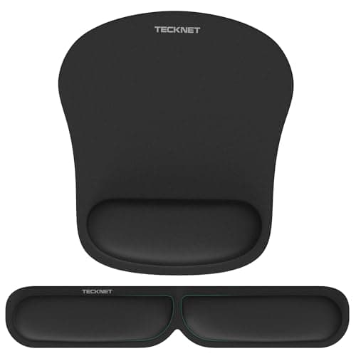 product-TECKNET-Tapis-de-Souris-et-Repose-Poignet-Clavier,-Mouse-Pad-Ergonomique-en-Mousse-à-Mémoire-pour-Bureau-Ordinateur,-Gamer,-Antidérapant,-Imperméable,-Flexibilité-Pliable-0.jpg