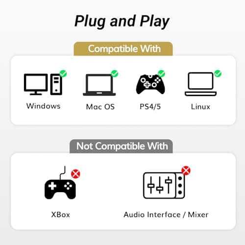 Microphone usb pour home-office et streaming TONOR