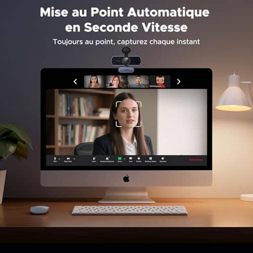 Vue detaillee 2 du produit Webcam 4K pour visioconférence et streaming UGREEN