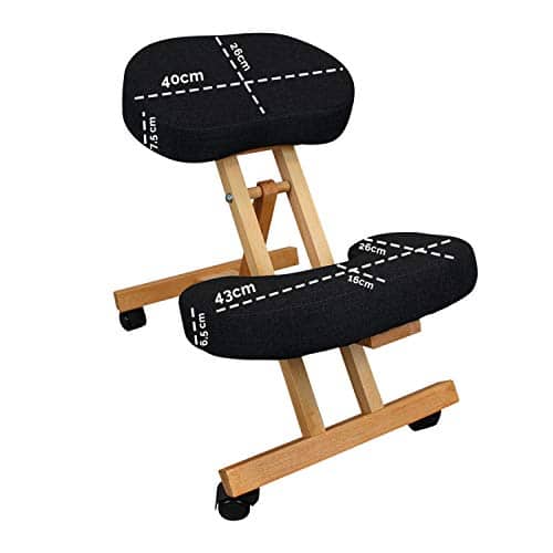 Vue detaillee 2 du produit Tabouret assis-genoux posture améliorée Vivezen