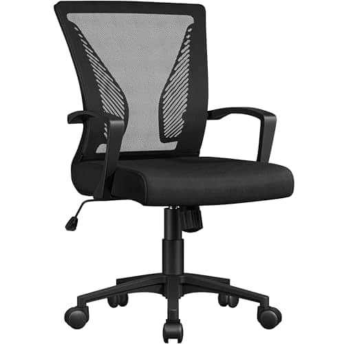 Photo du produit Yaheetech Chaise Bureau Maille Respirante Hauteur Réglable