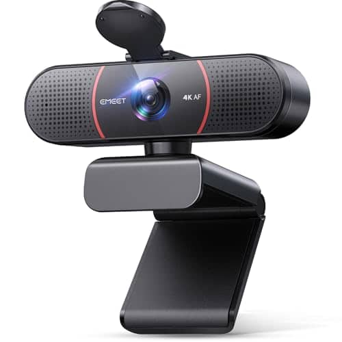 Photo du produit Webcam 4k netteté professionnelle pour home office eMeet