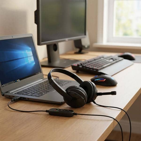 Image de couverture du comparatif Meilleur casque avec micro pour visioconférence : comparatif et avis 2026